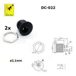 2x Bugle Boy DC-022 jack...