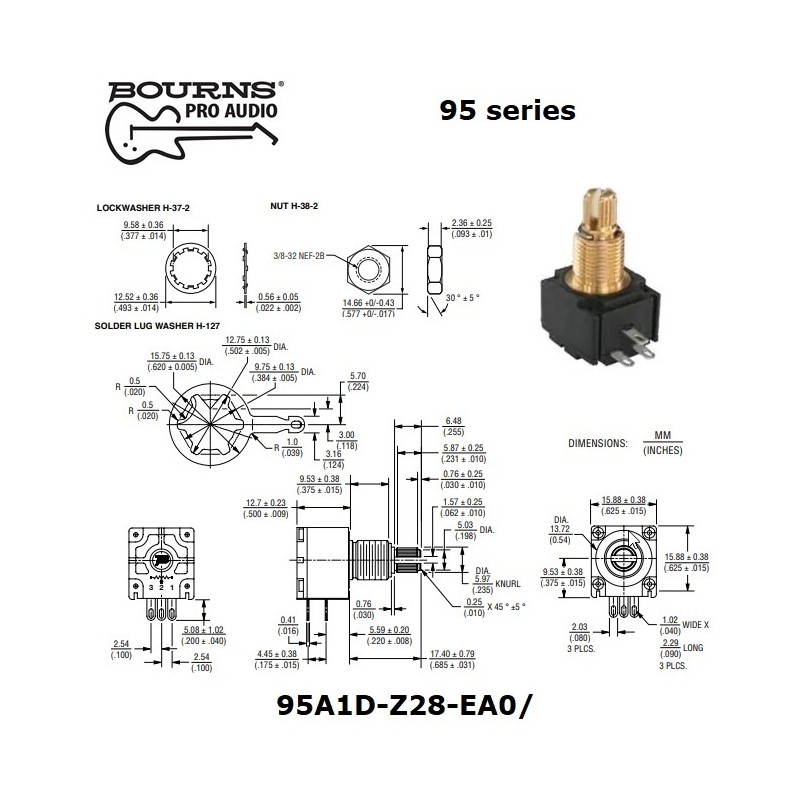 Bourns 95A1D-Z28-EA0