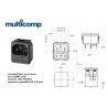 Multicomp JR-101-1FS
