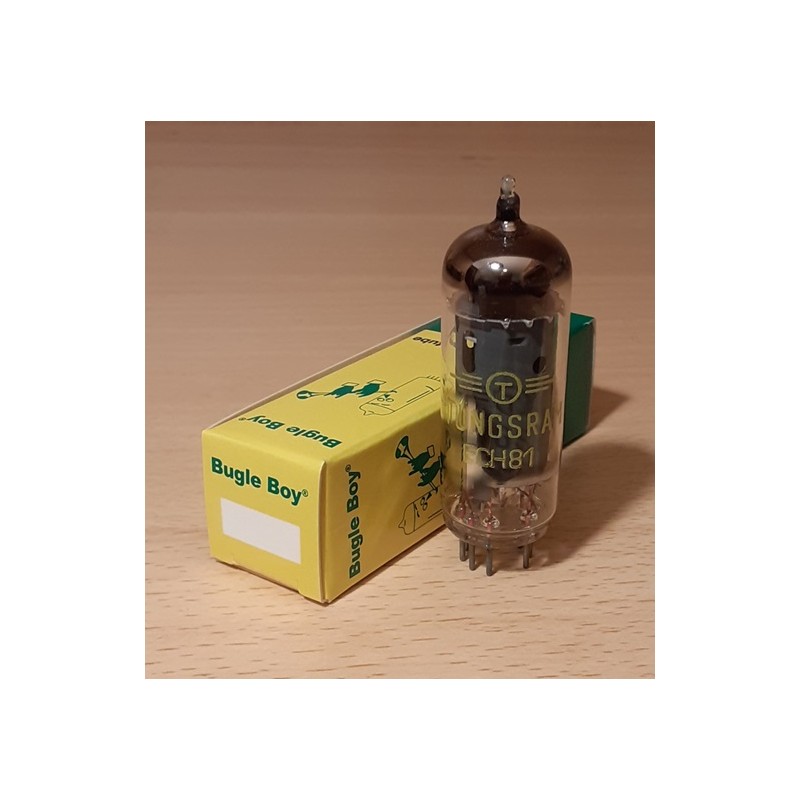 Tungsram ECH81, valvola elettronica, made in HU