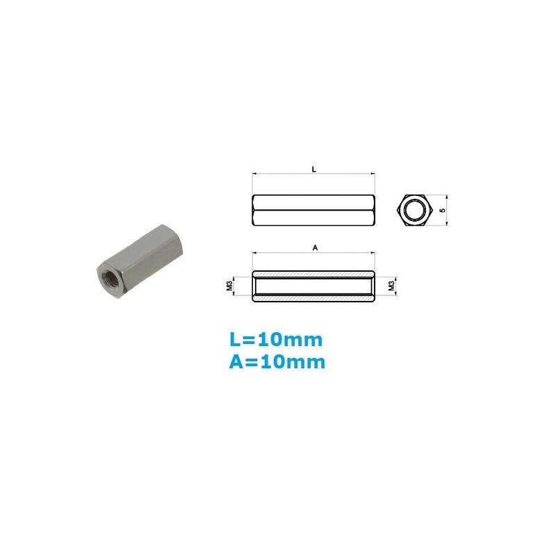 Distanziale in ottone