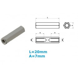 Distanziale in ottone