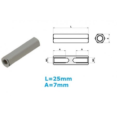 Distanziale in ottone