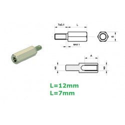 Distanziale in ottone