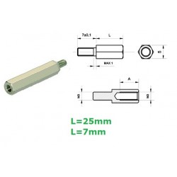 Distanziale in ottone