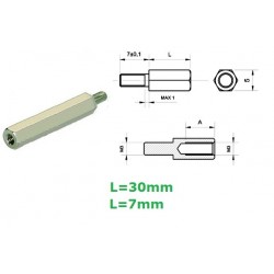 Distanziale in ottone