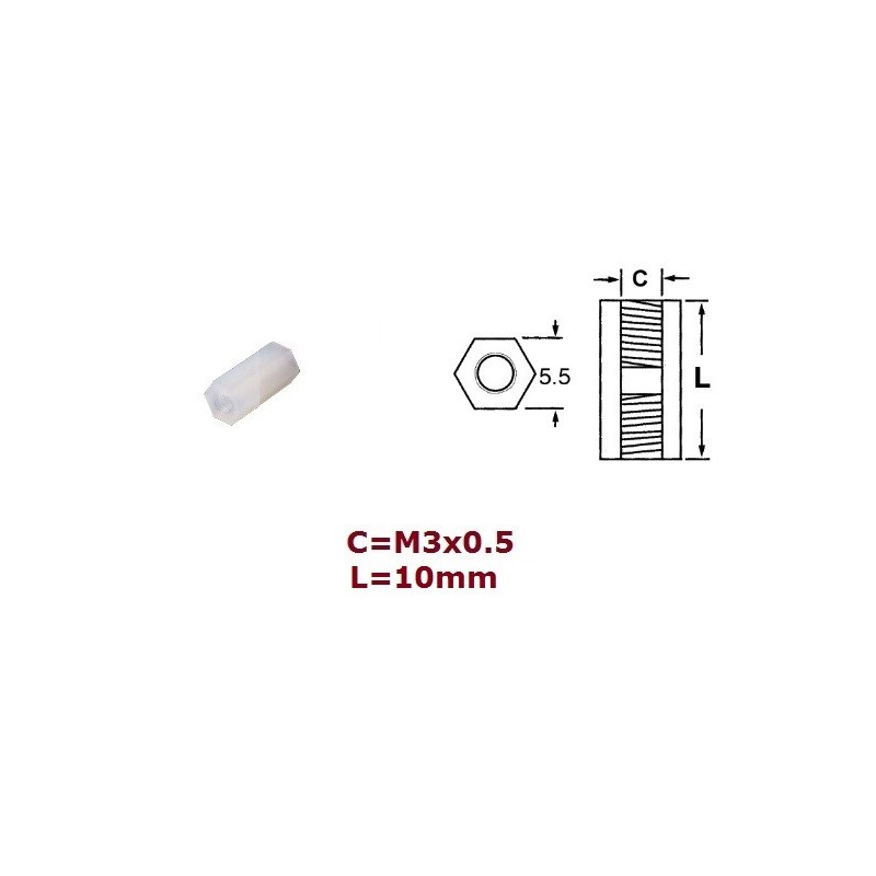 Distanziale in nylon