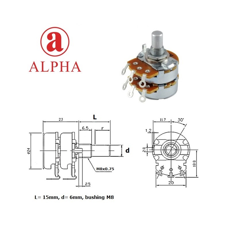 Alpha 24mm M8 Stereo