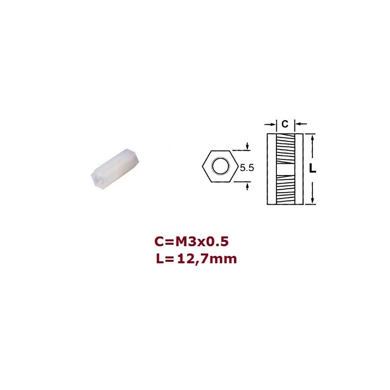 Distanziale in nylon