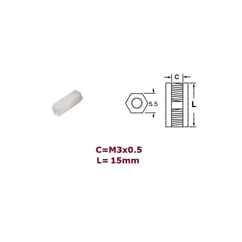 Distanziale in nylon