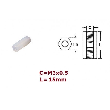 Distanziale in nylon