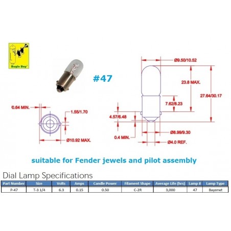 Lampadina #47 T3 - 1/4