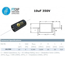 Fischer & Tausche 10uF/350V