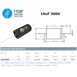 Fischer & Tausche 10uF/500V
