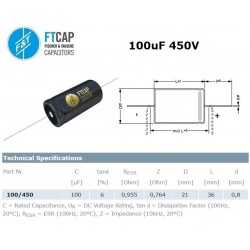 Fischer & Tausche 100uF/450V