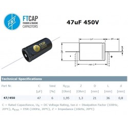 Fischer & Tausche 47uF/450V