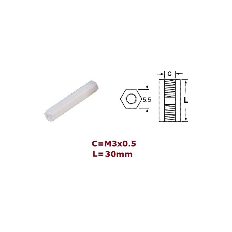 Distanziale in nylon