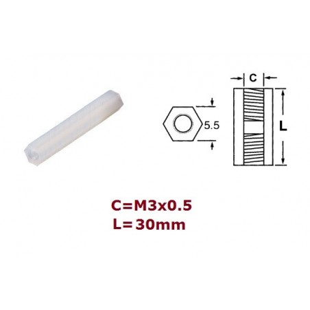 Distanziale in nylon