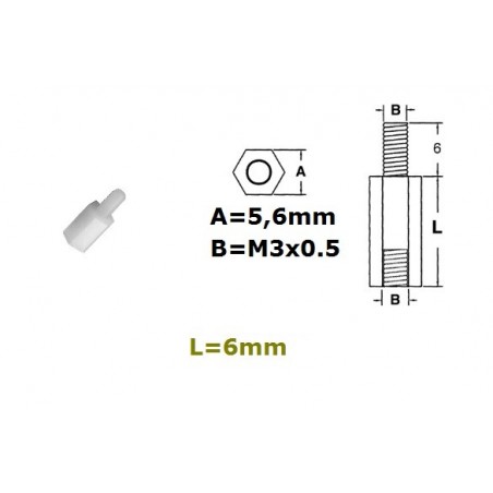 Distanziale in nylon