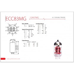 JJ Electronic ECC83MG