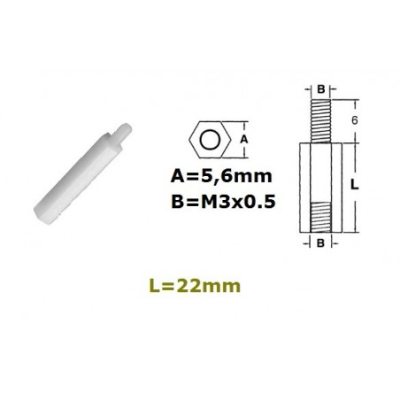 Distanziale in nylon