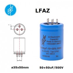 F&T 50+50uF/500V