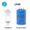 F&T 50+50uF/500V
