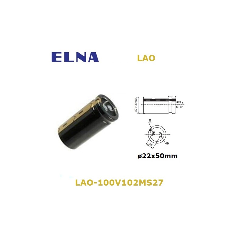 ELNA LAO 1000uF/100V