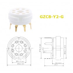 Octal GZC8-Y-G GOLD