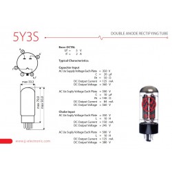JJ Electronic 5Y3-S