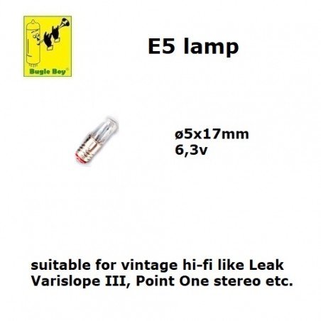 Lamp bulb E5