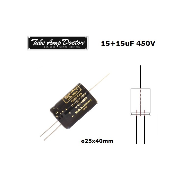 TAD 15+15uF 450V