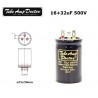 TAD 16+32uF 500V