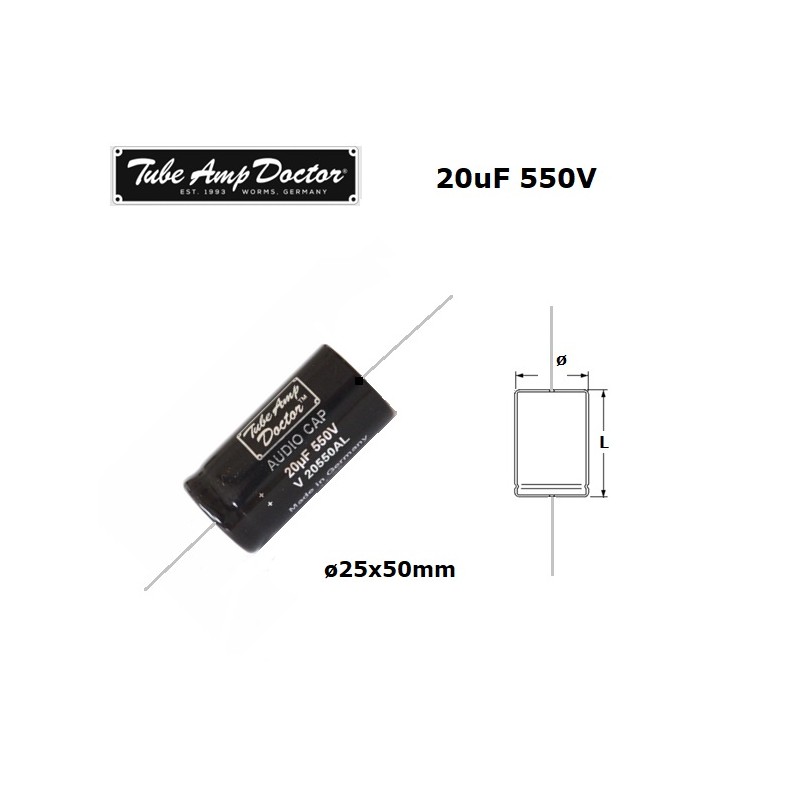 TAD 20uF 550V