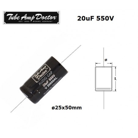 TAD 20uF 550V
