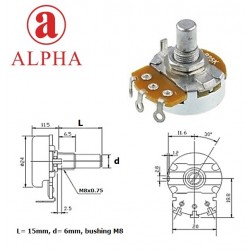 Alpha 24mm 500KA (M8)