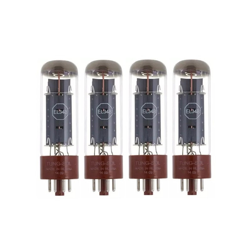 Tung-sol EL34B, selected amplifier tubes matched in QUAD