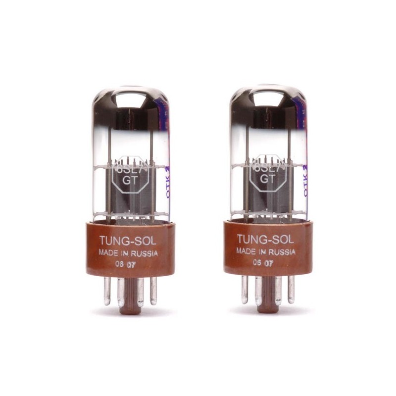 Tung-sol 6SL7GT, valvole elettroniche selezionate in COPPIA