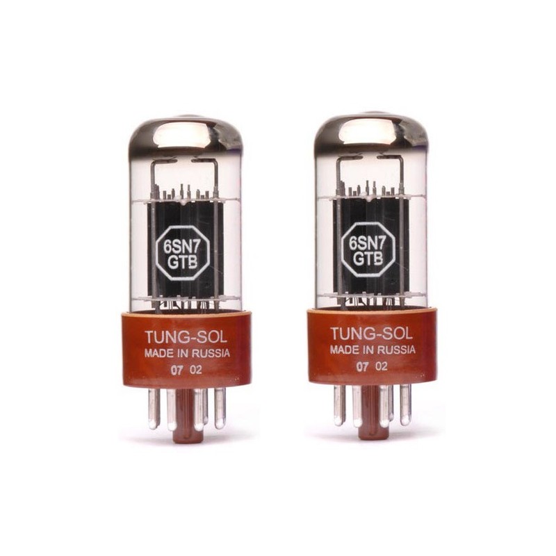 Tung-sol 6SN7GTB, selected electron tubes matched in PAIR