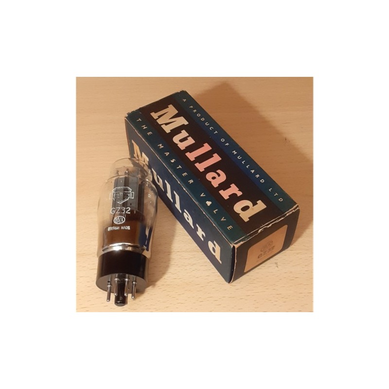 Mullard GZ32, valvola raddrizzatrice selezionata, made in UK (p)