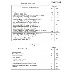 Electro Harmonix GOLD 12AX7