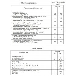 Electro Harmonix GOLD 12AU7