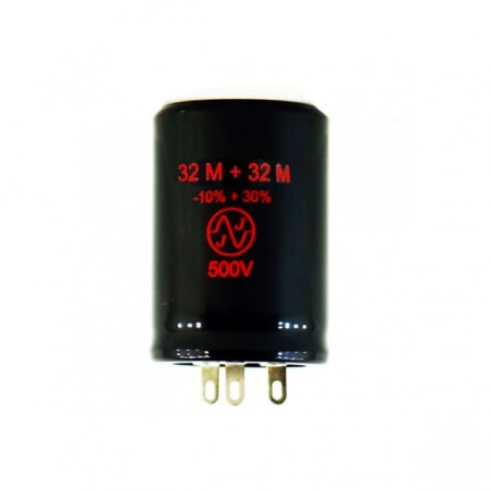 JJ Electronic 32+32uF/500V
