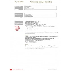 JJ Electronic 47uF/500V TE-050