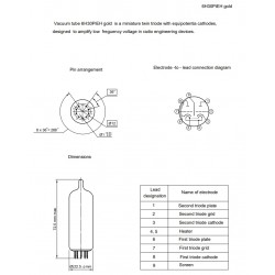 Electro Harmonix GOLD 6H30Pi