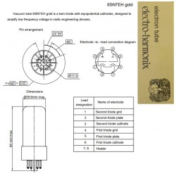 Electro Harmonix 6SN7 GOLD