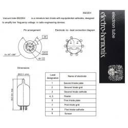 Electro Harmonix 6922/E88CC