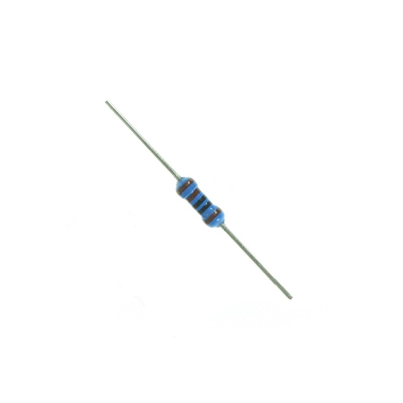 Uniroyal 1/4W, 68R, resistenza a film metallico 1%