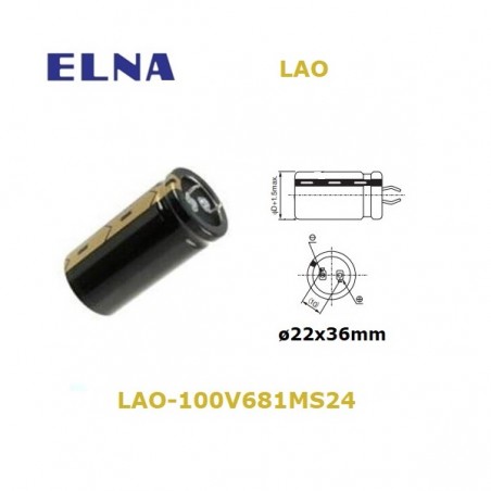 ELNA LAO 680uF/100V