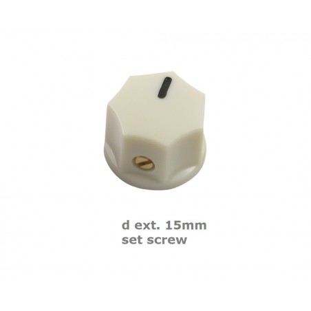 Manopola MXR style 15mm CREMA